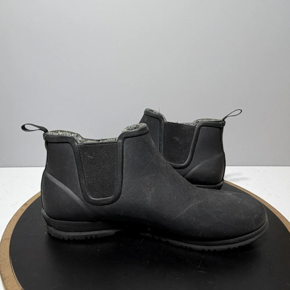 Bogs Boots Womens Size‎ 10 Black Sweetpea Winter Faux Fur Lined Chelsea Rain